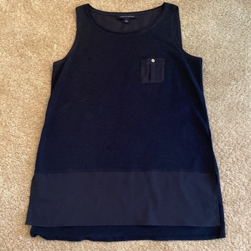 Tommy Hilfiger navy sleeveless top
